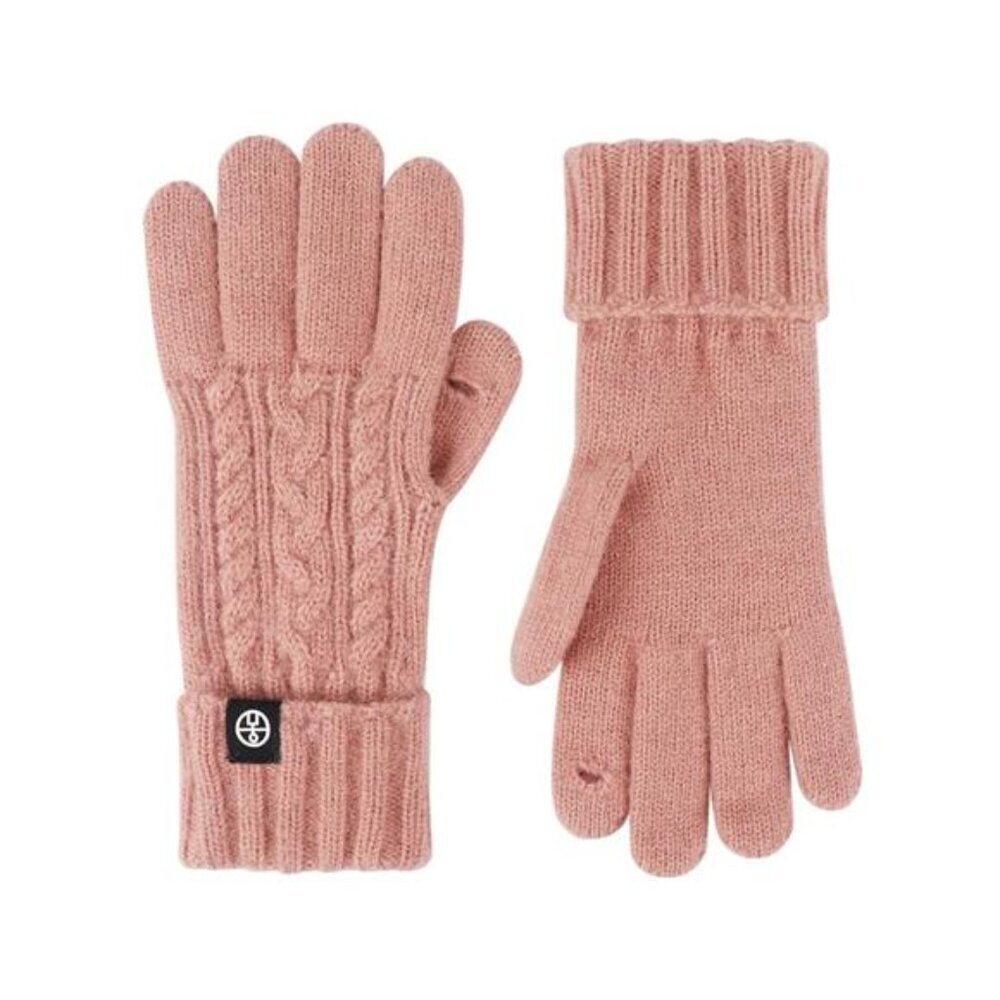 Cable Knit Touchscreen Gloves